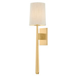 Bridgeton Wall Sconce - Aged Brass / Off White