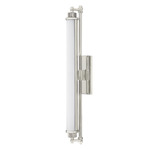 Plandome Bathroom Vanity Light - Polished Nickel / Frost