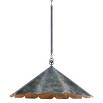 Folly Beach Pendant - Verdigris