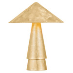 Foxton Table Lamp - Vintage Gold Leaf