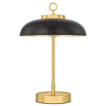 Hector Portable Table Lamp - Aged Brass / Distressed Bronze