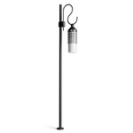 La Spazio Post Light - Matte Black / Frost