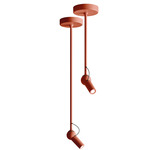 Bird Ceiling Light - Brick Red