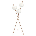 Kushi Floor Lamp - Copper / Opal
