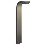 LED Curved Path Light - Textured Architectural Bronze