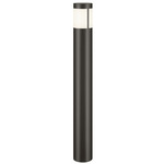 LED Round Bollard - Textured Architectural Bronze
