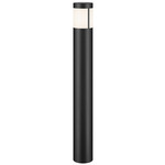 LED Round Bollard - Textured Black