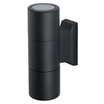 LED Retrofit Up / Down Deck Light - Black Brass / Clear