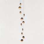 Ova Multi-Light Pendant - White Canopy / Clear Amber