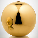 Ball Vase - Polished Brass