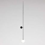 Mobile 10 Wall Sconce - Black Patina / Opal