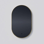 Argo Tunable Touchless LED Mirror - Brushed Brass
