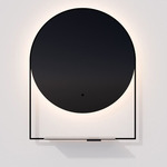 Cassiopea Tunable Touchless LED Mirror - Black