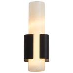 Virtue Color-Select Wall Light - Black / Jade Stone