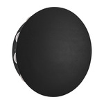 Rickie Outdoor Wall Sconce - Black / Clear