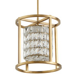 Elan Color-Select Pendant - Aged Brass / Clear
