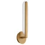 Avian Color-Select Wall Sconce - Brushed Brass / Frost