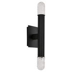Pharos Color-Select Wall Sconce - Black / Clear
