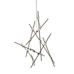 Constellation Aquila Pendant - Espresso Black / Clear