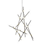 Constellation Aquila Pendant - Espresso Black / White