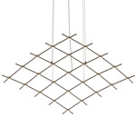Constellation Aquarius Pendant - Espresso Black / Clear