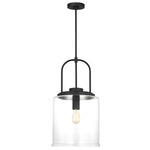 Anders Pendant - Midnight Black / Clear