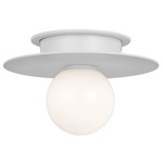 Nodes Ceiling Light - Matte White / Milk