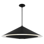 Echo Pendant - Midnight Black / Clear
