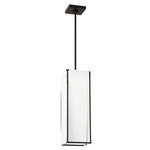 Velero Pendant - Aged Iron / White
