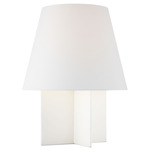 Blocco Table Lamp - Soft Linen / White Linen