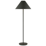 Contra Floor Lamp - Matte Charcoal Black