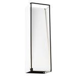 Velero Wall Sconce - Aged Iron / White Linen