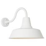 Barn Stonestrong Outdoor Wall Light w/Extender - Textured White