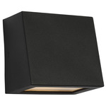 Kakudo Outdoor Dark Sky Wall Light - Textured Black