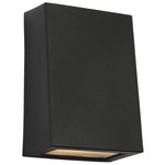Kakudo Outdoor Dark Sky Wall Light - Textured Black