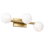 Altair Wall Sconce - Burnished Brass / Milk