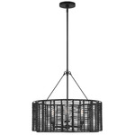 Winslow Chandelier - Midnight Black / Black