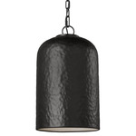 Buckner Tall Pendant - Aged Iron