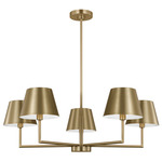 Ender Chandelier - Satin Brass