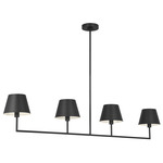 Ender Linear Chandelier - Midnight Black