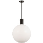Colewood Pendant - Midnight Black / Milk