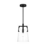 Crofton Pendant - Midnight Black / Clear
