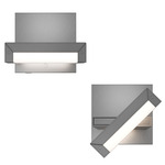 Mantel Color-Select Adjustable Wall Light - Brushed Nickel / White
