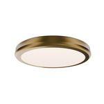Parthenon Color-Select Wall / Ceiling Light - Aged Brass / White