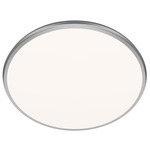 Parthenon Color-Select Wall / Ceiling Light - Brushed Nickel / White