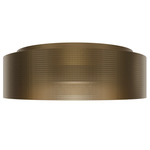 Grille Color-Select Wall / Ceiling Light - Aged Brass / White