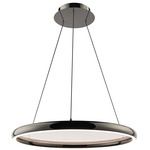 Huxley Color-Select Pendant - Black Chrome / White