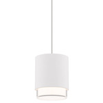 Cloak Color-Select Pendant - White / White