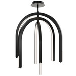 Helmet Color-Select Pendant - Black / White
