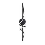Corkscrew Color-Select Bathroom Vanity Light - Black / White